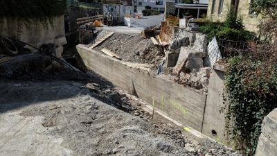 Lieferprobleme: Ortsbeton statt Fertigbetonteile, Kreis Paderborn plant weiter, Sonderbachbrücke in Steinhausen Anfang Oktober fertigzustellen